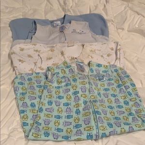 Bundle of 4 sleep sacks - 6 to 12 months